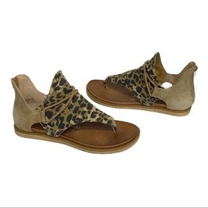 Very G Angelika Leopard Summer Sandal